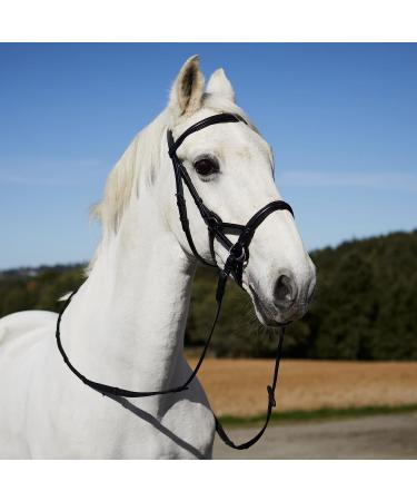 Horze Denver Bitless Bridle - Black Cob Size | Shop Now - Buy Online on SooperMarket.com