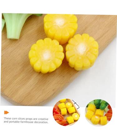 Alipis 6pcs Simulated Vegetables Fake Corns Props Food Ornament Broccoli Crowns Corn Stalks Artificial Corns Props Simulated Corns Fake Props Plastic Photo Prop Simulation Tomato Toy Pvc - Buy Online on SooperMarket.com