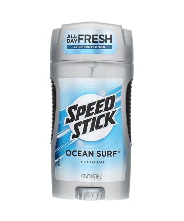 Speed Stick Solid Deodorant  Ocean Surf 3 oz 3 Ounce (Pack of 1)