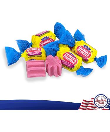 Dubble Bubble Original Flavour Bubble Gum, 350g Jar - Individually Wrapped American Sweets - 50 Pieces - Buy Online on SooperMarket.com