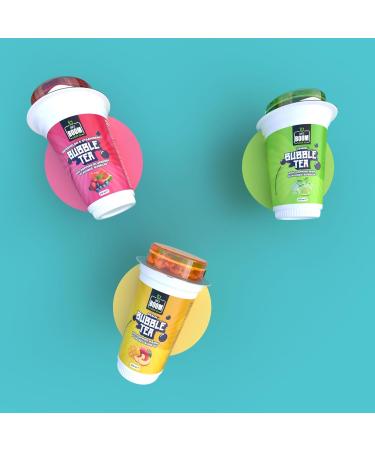 DM'S Boom Bubble Tea Lemon Bubble Tea With Popping Mint Flavored Bubbles 250 ml (Pack of12) - Buy Online on SooperMarket.com