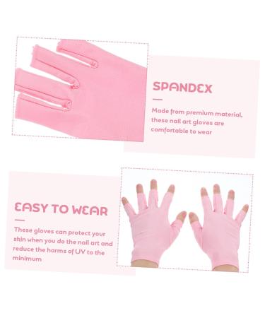 Gogogmee 1 Pair Nail Gloves Protective Gloves for Manicure Protection Gloves for Manicure Protection Gloves for Nail Gloves for Gel Nail Nail Gloves Nail Art Supplies - Buy Online on SooperMarket.com