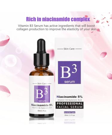 Skin Serum Hyaluronic Acid Pure 5% Niacinamide Vitamin E Niacinamide Anti Wrinkle Face Serum Moisturizer Anti Aging Skin Care - Buy Online on SooperMarket.com