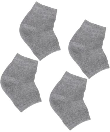 PLAFOPE 4 Pairs Anti-Crack Socks Feet Care Socks Men Socks Gel Spa Socks Heel Sleeves Ankle Socks Spa Gel Socks Anti Crack Heel Socks Mens Sock Feet Repair Socks Foot Socks Man Socks - Buy Online on SooperMarket.com
