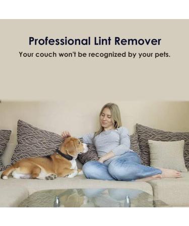 Portable Lint Remover Non-Damaging Pet Hair Cleaner & Clothes Fuzz Shaver for Rugs Couch and Furniture - Reusable Brown Carpet Scraper - Buy Online on SooperMarket.com