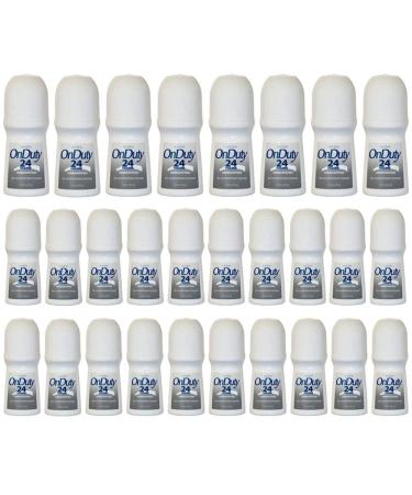 Avon New 350714 Roll On Deodorant On Duty 24Hr Unscented 2.6 Oz (28-Pack) Deodorant Wholesale Bulk Health & Beauty Deodorant Bud Vase