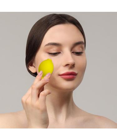 Veeteah Cute Makeup Sponge | Beauty & Makeup Sponge | Makeup Blender Multi-Purpose Use for Makeup Beginners & Beauty Lovers Lemon - Buy Online on SooperMarket.com