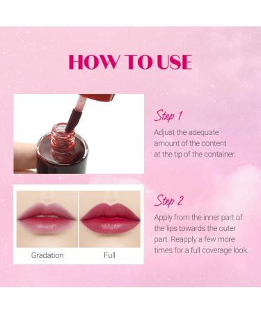 ETUDE Dear Darling Water Tint 5 Grape Ade - Vivid Color Lip Stain | Moisturizing & Non-sticky Finish | Smudge-proof Lightweight K-beauty Tint - Buy Online on SooperMarket.com