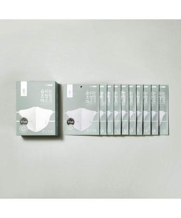 SOOM LAB Hyper Purifying Disposable Face Mask - Pack of 10 (White) - Buy Online on SooperMarket.com