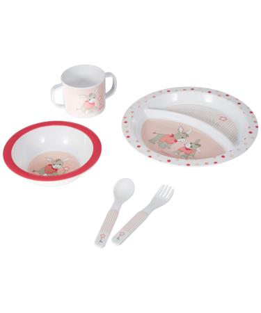 Sterntaler tableware set Emmi Girl plate bowl spoon fork cup age: for babies from 6 months pink