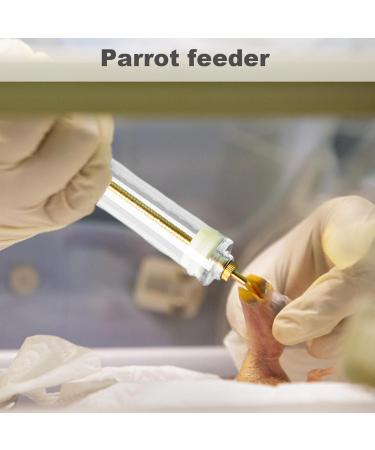 Baby Bird Feeding Kit 6PCS 50ml Baby Birds Feeding Syringe with Hose and Spoons Hand Feeding Device with Scale and Positioning Screw for Sick Bird - Buy Online on SooperMarket.com