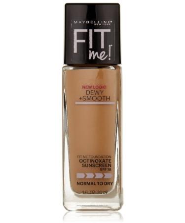 Maybelline New York Fit Me! Foundation Natural Beige SPF 18 220 1 oz (Pack of 2) 1 Fl Oz (Pack of 2) Natural Beige