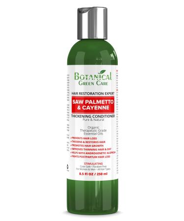 Saw Palmetto & Cayenne Hair Growth Anti-Hair Loss CONDITIONER. Alopecia Prevention and DHT Blocker. Doctor Developed