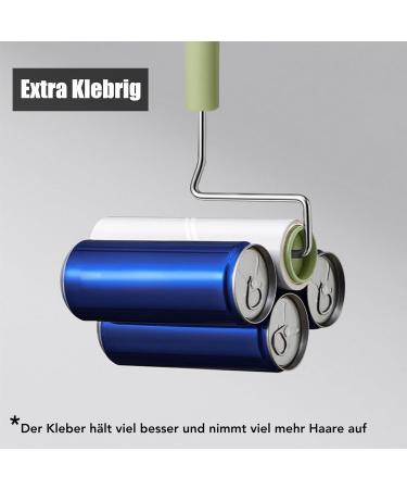 BOMDA Extra Sticky Lint Roller - 360 Sheets for Clothing Sofa Bed & Carpet | Perfect for Cat & Dog Hair Removal - Buy Online on SooperMarket.com