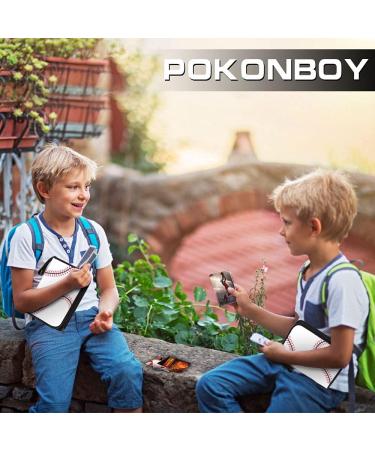 POKONBOY 4-Pocket Baseball Card Binder Sleeves for Trading Cards - Holds Up to 400 Cards - Buy Online on SooperMarket.com
