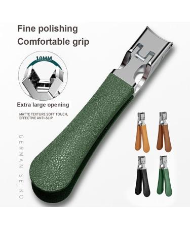 Dajidafu Splashproof Toenail Clippers For Safe And Hygienic Stainless Steel Nail Clippers Splashproof Nail Clippers Easy Storage black - Buy Online on SooperMarket.com
