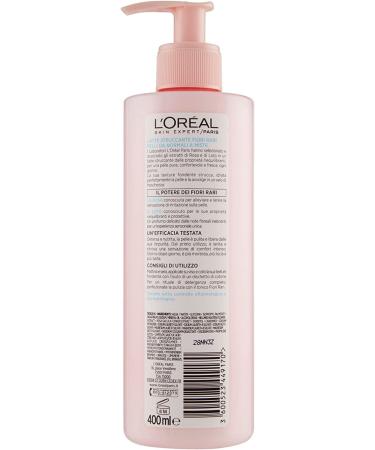 LOREAL Rare Milk Dry & Sensitive Skin Cleanser - 400ml Makeup Remover for Sensitive Skin - International Shipping Available - Buy Online on SooperMarket.com
