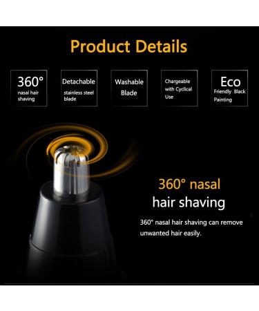 AYNEFY Electric Hair Trimmer & USB Nose Ear Eyebrow Shaver Kits - Unisex Grooming for All - Buy Online on SooperMarket.com