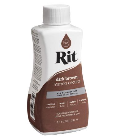 Rit All-Purpose Liquid Dye, Dark Brown