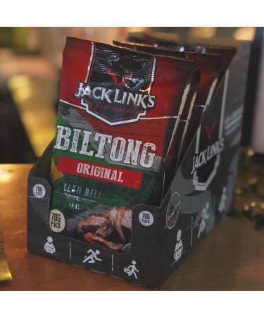 Jack link's Biltong Original Beef Jerky 12 x 25g - Buy Online on SooperMarket.com