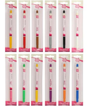 FunCakes Food Pen Brown: Writer with 100% Edible Ink Flexible Tip for both thick and thin lines.Great for personalizing your treats with Messages Quick drying time Halal certified - Buy Online on SooperMarket.com