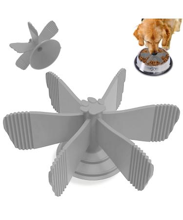 Slow Feeder Dog Bowls, Slow Feeder Insert for Dog Bowls, Dog Bowl Slow Feeder with Strong Suction Cup-Cuttable, for Large Breed Medium Small Size Dog Dish, Slow Feeder Bowl to Slow Down Eating