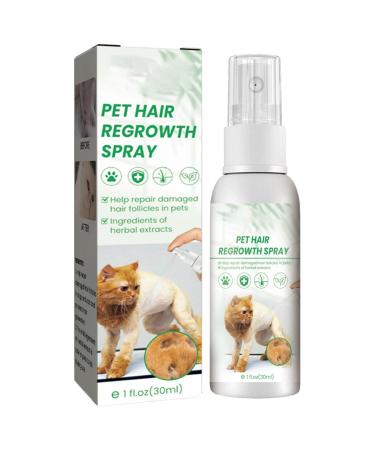 Cat Detangler Spray for Matted Hair Leave In Hair Conditioner Spray Pet Supplies for Dogs Cats Matted Hair Encourages Hair Regrowth (30ml) Shareed