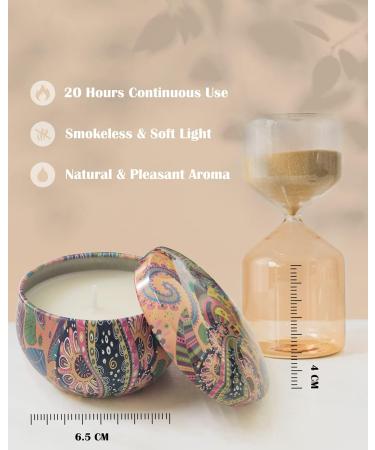 16-Piece Fragrance Candle Gift Set | Natural Soy Wax Aromatherapy Candles for Women | Perfect for Mother's Day Christmas & Valentine's Day - Vanilla & Lavender - Buy Online on SooperMarket.com