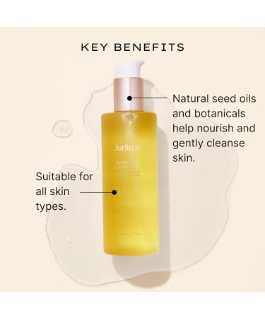 Jurlique Nourishing Cleansing Oil - Best Makeup Remover & Oil Cleanser for Face | 6.7 Oz - International Shipping Available - Buy Online on SooperMarket.com