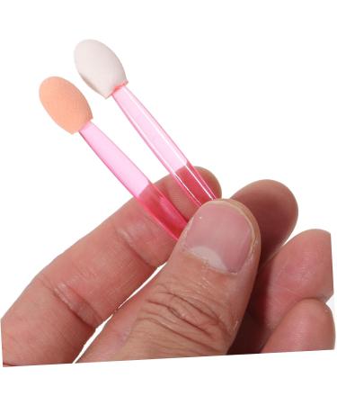 Gogogmee 100pcs Eye Shadow Stick Cosmetic Eyeshadow Brush Mini Makeup Sponge Para Comestic Emulsion Pink 6.20X0.50X0.50CM Pink - Buy Online on SooperMarket.com