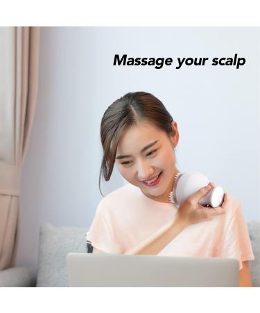 Electric Scalp Massager - IPX7 Waterproof 4 Modes & Silicone Bristles for Cats & More | Ultimate Relaxation Gadget - Buy Online on SooperMarket.com