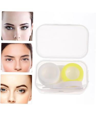Buy Gatuida 4-Piece Contact Lens Container Set | Plastic Tweezers & Travel Storage Box for Eye Care - Buy Online on SooperMarket.com