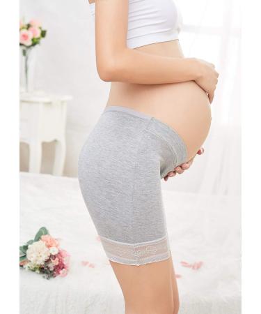 FEOYA Maternity Safety Shorts Knickers 2pcs 2XL (132-165) High Waist - High Elastic Cotton Pants - Buy Online on SooperMarket.com