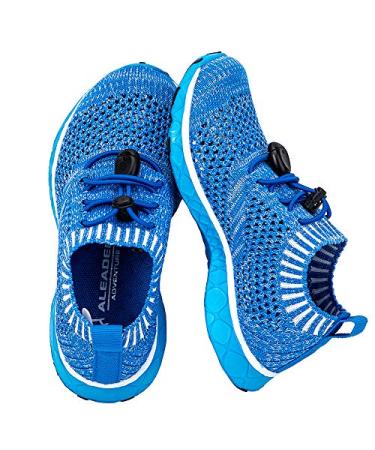 ALEADER Kid's Slip-on Quick Dry Water Shoes (Toddler/Little Kid/Big Kid) 10 Toddler Royal Blue/Knit