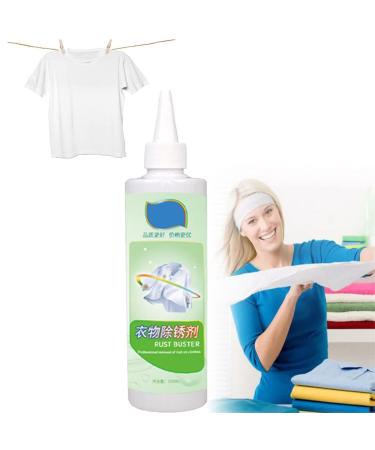 1/2/3PCS Fabric Rust Stain Remover Strong Clothes Rust Remover Stain Remover for Clothes Fabric Clothing Cleansing Agent Tools Quick and Easy Dirt Spot Removal for Laundry (1 PCS)