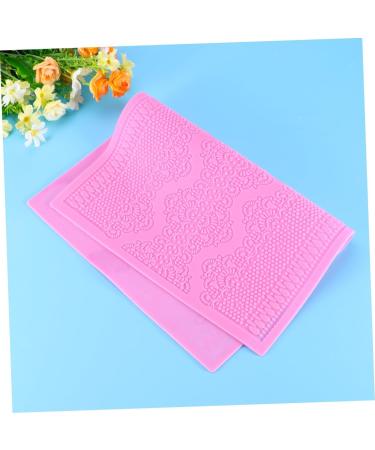 3pcs Christmas Decor Silicone Mold Silicone Cupcake Cookie Molds Cake Decorating Supplies Cookie Decorating Cookie Cutters Silicone Cake Emossing Mold Candy Decorative Items Pinkx3pcs mediumx3pcs - Buy Online on SooperMarket.com
