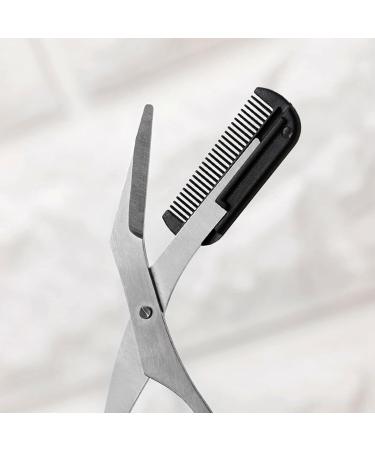 Professional Eyebrow Scissors for Men | Precision Trimmer & Comb for Perfect Eyebrows - Buy Online on SooperMarket.com