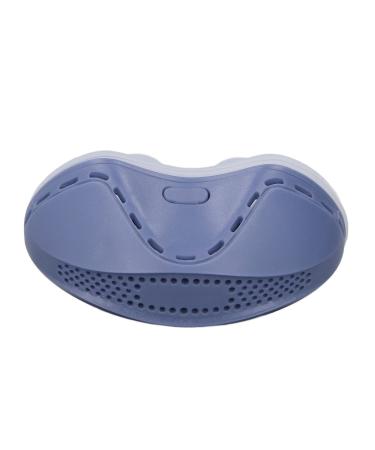 Electric Relieve Snoring Device Relieve Anxiety Prevent Snoring Device Easy Breathing Intelligent for Daily Use(Blue)