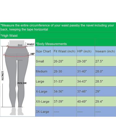 NELEUS Women's Yoga Pants | High Waist Workout Leggings with Tummy Control and 2 Pockets | X-Large, Black - Buy Online on SooperMarket.com