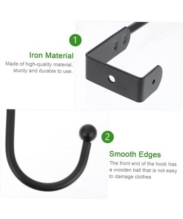 ABOOFAN 2pcs Door Hook Hat Hanger Over Door Clothes Hanger Rack Bathroom Towel Hooks Organizer Ordinary - Buy Online on SooperMarket.com