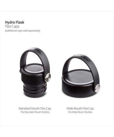 Hydroflask Wide Flex Cap Stone - Insulated Stainless Steel Water Bottle - Buy Online on SooperMarket.com