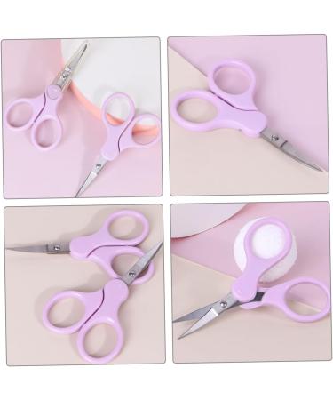 NOLITOY Mustache Trimmer & Eyebrow Scissors - Stainless Steel Beauty Shears for Precision Grooming | Small Metal Scissors for Men & Women - Buy Online on SooperMarket.com