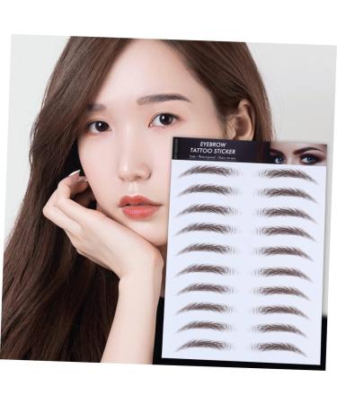 NOLITOY 4pcs Eyebrow Stickers Eyebrow Trimming 4d Makeup Tools - Buy Online on SooperMarket.com