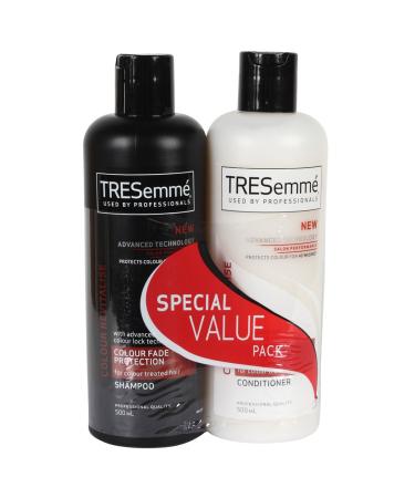 New Tresemme Colour Fade Revitalise Shampoo Conditioner Twin 500ml by TRESemme