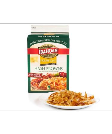 Idahoan Fresh Cut Premium Hashbrowns  100% Real Idaho Potatoes  Gluten-Free  2.125 Pound (Pack of 6) - Buy Online on SooperMarket.com