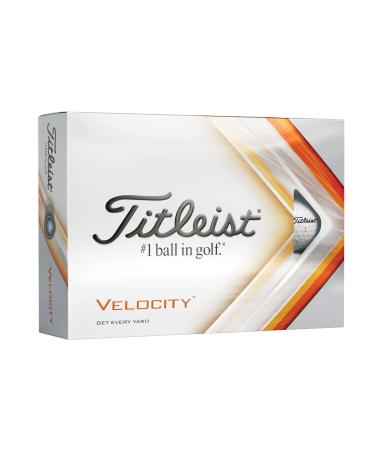 Titleist Velocity Golf Balls White
