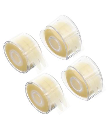 NOLITOY 4 Rolls Double Eyelid Stickers Heart Decor Girly Decor Double Eyelid Strip Fake Eyelashes Mesh Woman