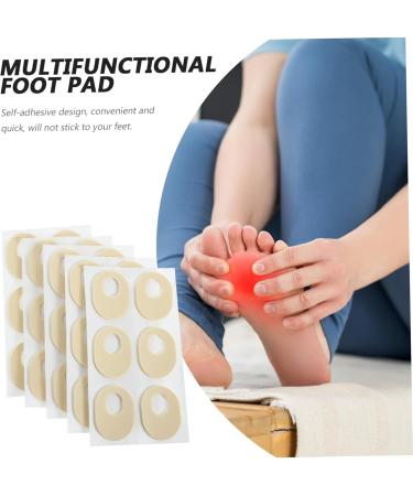 Anneome 5 Sheets Anti-wear Foot Stickers Foot Pad Breathable Corn Pads Corn Pads for Feet Corn and Remover for Feet Corn Pads for Bottom of Foot Pads Bunion Pad Emulsion - Buy Online on SooperMarket.com