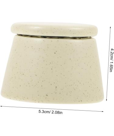 FOYTOKI Japanese Manicure Brush Cup Nail Dish Cups Nail Dish with Lids Dappen Dish Manicure Nail Dish Cup Nail Dappen Cup Nail Brush Dappen Cup Acrylic Nail Tools Nail Liquid Holder - Buy Online on SooperMarket.com