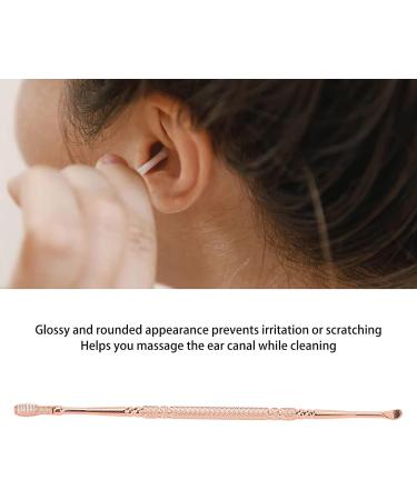 Stainless Steel Rounded Ear Spoon in Rose Gold | Relieve Itching | Beauty Salon Tool - Buy Online on SooperMarket.com